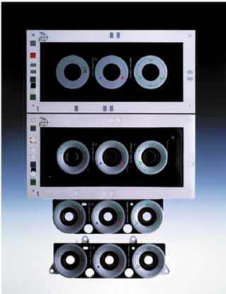 Proceso IMD: Panel de control de un climatizador; el film de PC est decorado con Noriphan HTR