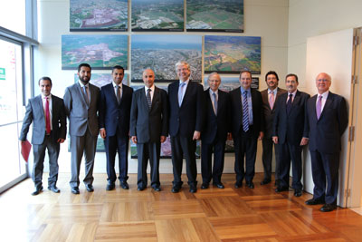 La conferencia en el CZFB congreg, adems de representantes de la Zona Franca de Dubai...