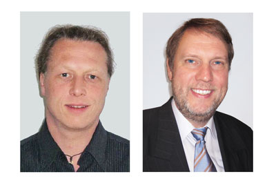 Los autores, Bernd Fiebiger, Senior Developer System Engineering, y Heinrich Munz...