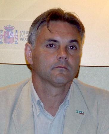 Gaspar Anabitarte, responsable del sector lcteo de COAG