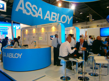 Stand de Assa abloy en IFSEC 2014