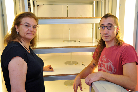 Antonia Soto y Juan Antonio valos, investigadores del proyecto
