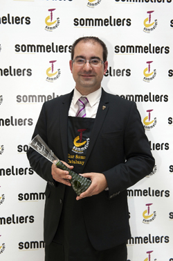 Josep Pelegrn, ganador del premio 'Mejor Sommelier de Catalua' (Autor: Joan Masats)