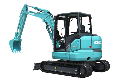 Nueva miniexcavadora SK55SRX