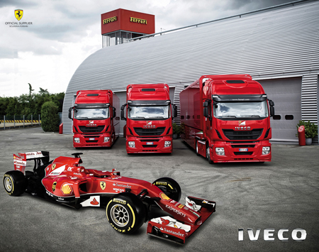 Iveco sigue vinculando su nombre al de la escudera Ferrari
