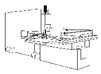 Fig. 28 Lines of a punching machine Omes