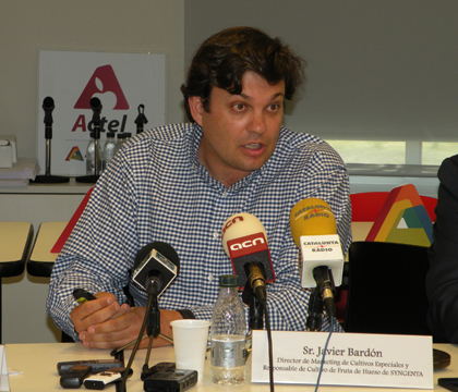 Javier Bardn, director de Marketing de Cultivos Especiales y responsable de Fruta de Hueso de Syngenta Espaa y Portugal...