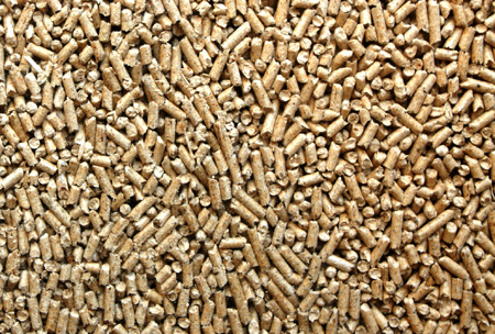 Los pellets estn elaborados a partir de serrn natural seco