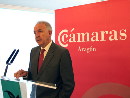 Joaqun Cezn, presidente de la Comisin de Industria de la Cmara de Comercio de Zaragoza