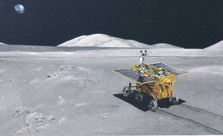 La misin China Change-3 desplegar un rover en la superficie de la Luna. La vela solar no sirve como propulsor a un rover...