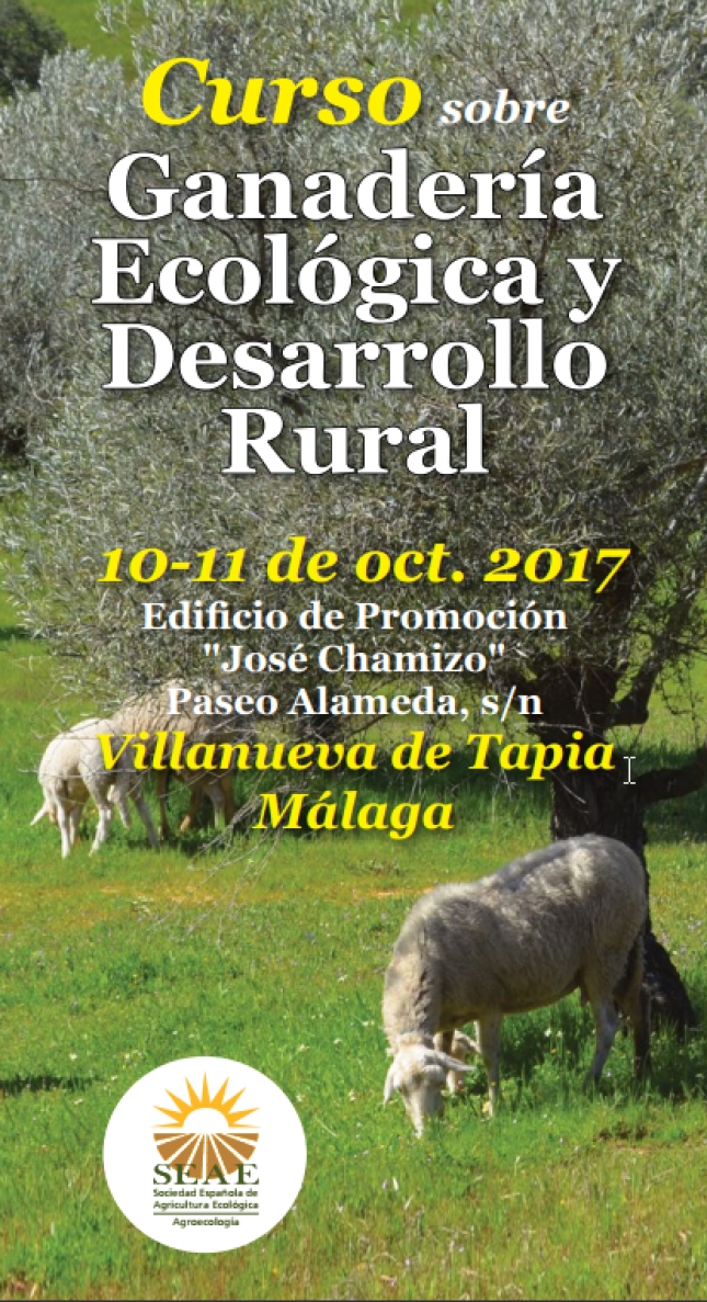 VILLANUEVA DE TAPIA ACOGE UN CURSO DE GANADERA ECOLGICA Y DESARROLLO RURAL