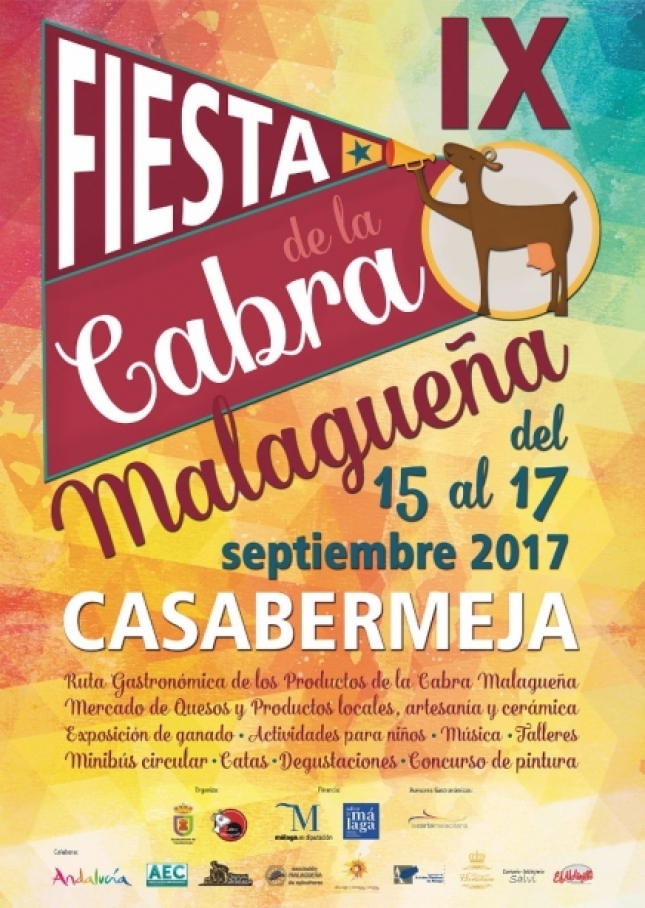 IX Fiesta de la Cabra Malague�a en Casabermeja los d�as 15, 16 y 17 septiembre