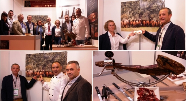 Embutido y jam�n de cordero merino negro, presente y expuesto en �Expohalal Spain 2015�