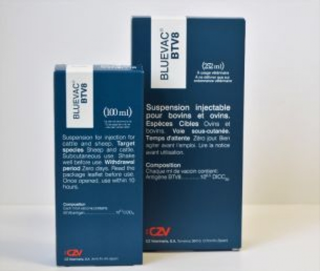 CZV suministr� m�s de 60 millones de dosis de vacuna contra la lengua azul en Europa durante 2016.