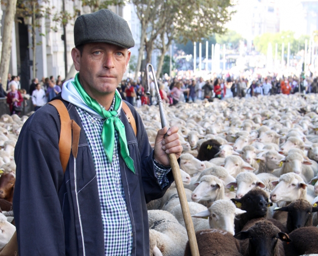 El ganadero trashumante extreme�o Miguel Cabello, premio Orgullo Rural 2017.
