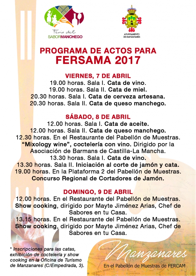 La II Feria del Sabor Manchego se celebra los d�as 7, 8 y 9 de abril en Manzanares