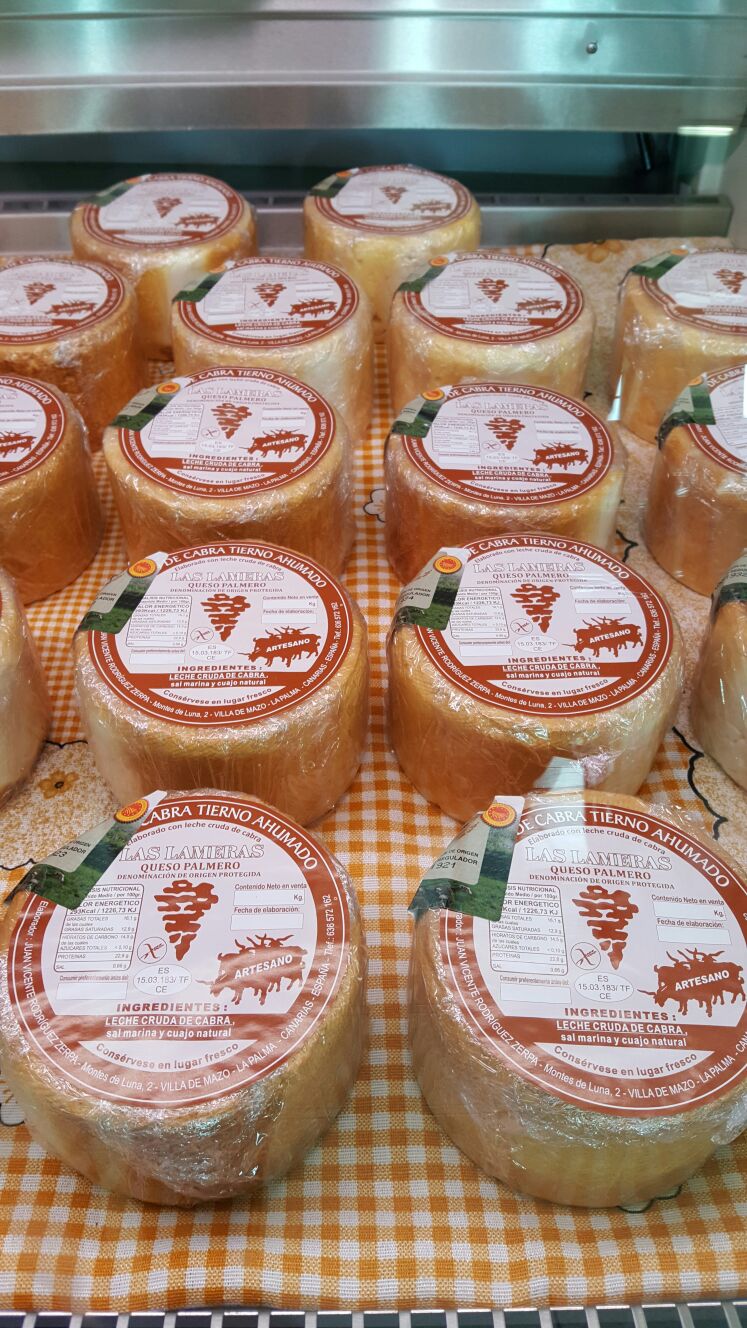 queso palmero las lameras