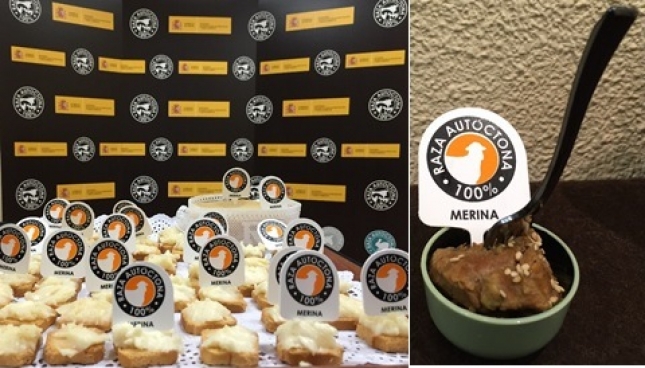 Presentado el logotipo �Raza Aut�ctona 100% Merina� que identificar� en el mercado la carne, la lana y el queso de esta raza