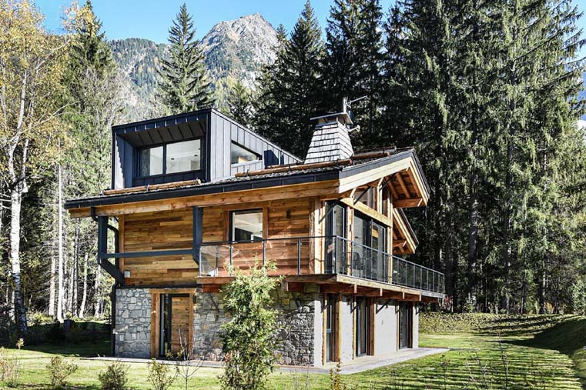 Les Belles chappes, los chalets diseados por Chevallier Architectes en Chamonix-Mont-Blanc