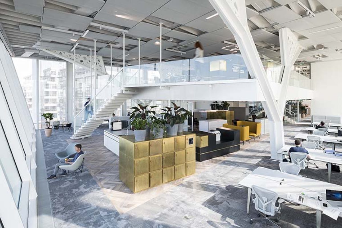 Firm Architects disea las nuevas oficinas de Amvest en Amsterdam. Uno de los mejores espacios de trabajo del mundo