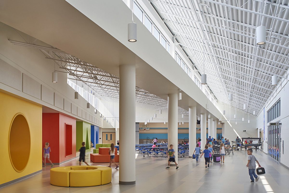 La arquitectura como comunidad: Escuela prototipo K-5 de Rockford, diseada por CannonDesign con los estudiantes