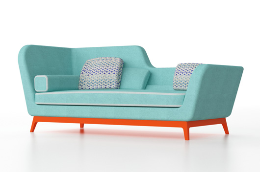 Jeremie, un sofá cama de diseño con aires art-deco, diseñado por Eric  Berthes para Milano Bedding - Decoración e Interiorismo
