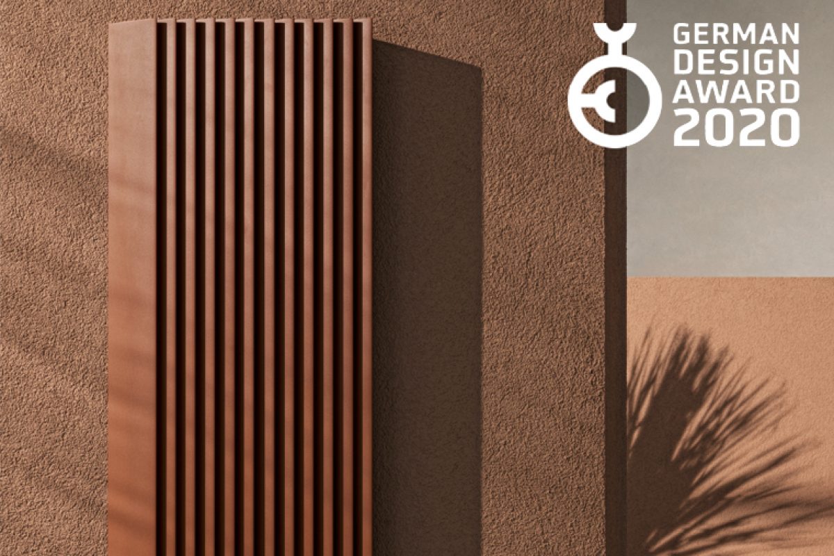 Radiador Step-by-Step de Tubes, ganador de un German Design Award 2020 por su sorprendente diseo laminar