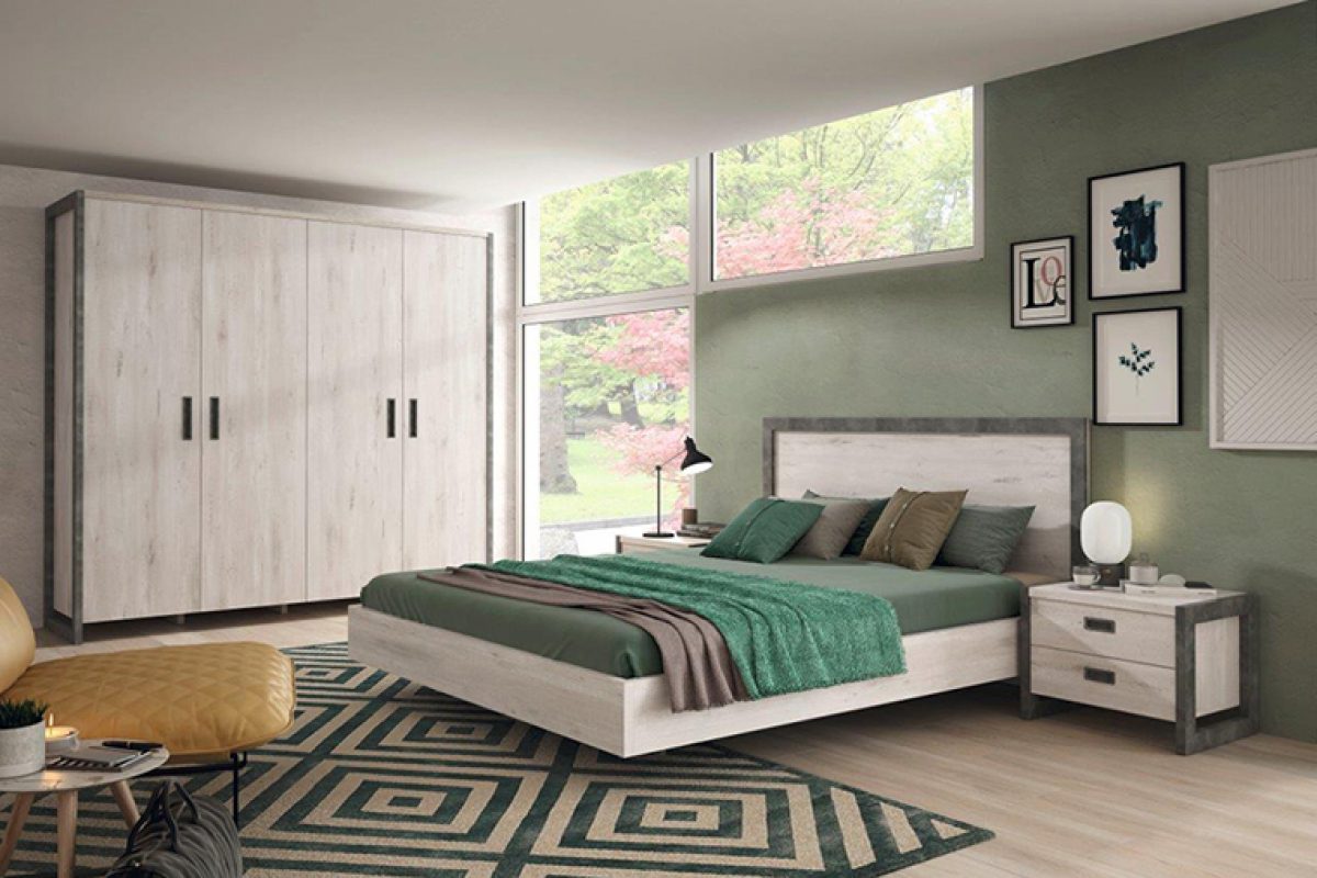 subasta Apretar importar Los detalles en color cemento caracterizan los nuevos dormitorios Heros de  Ramis - Mobiliario