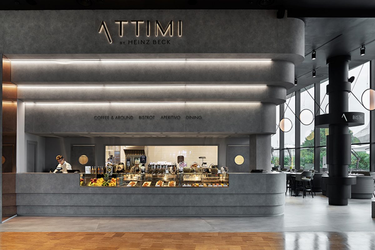 Fabio Novembre elige HI-MACS para Attimi, el nuevo restaurante de Heinz Beck en Miln