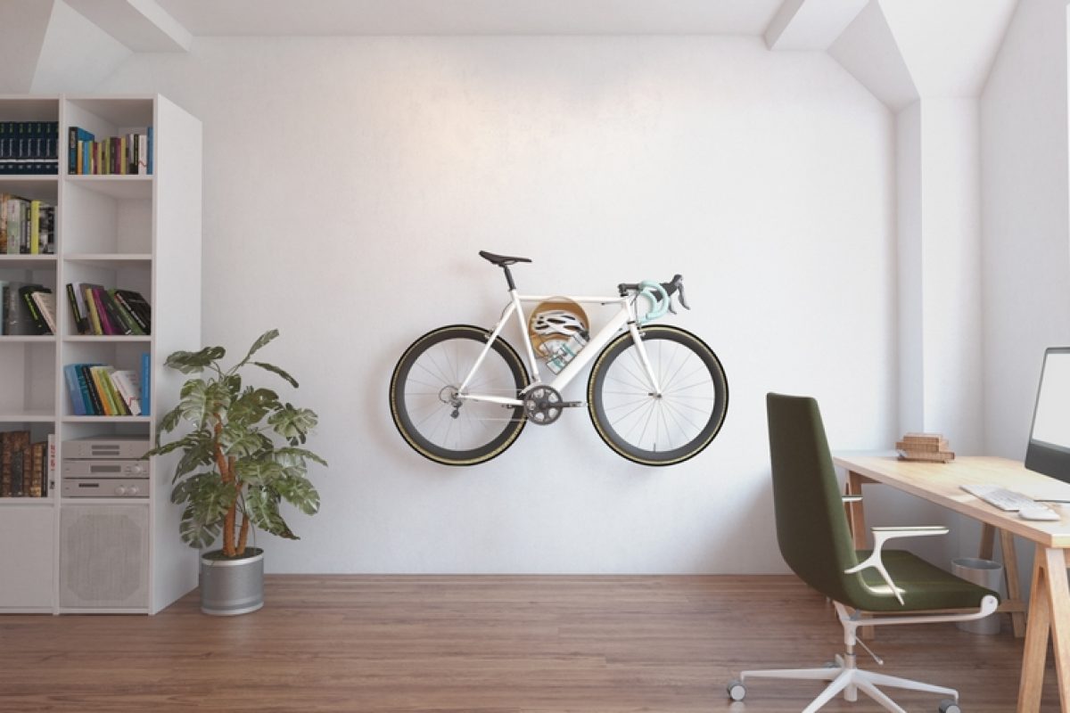 La bicicleta se incorpora a la decoracin. Mooose disea Cova, un sistema expositor para los amantes de bicicletas y del diseo