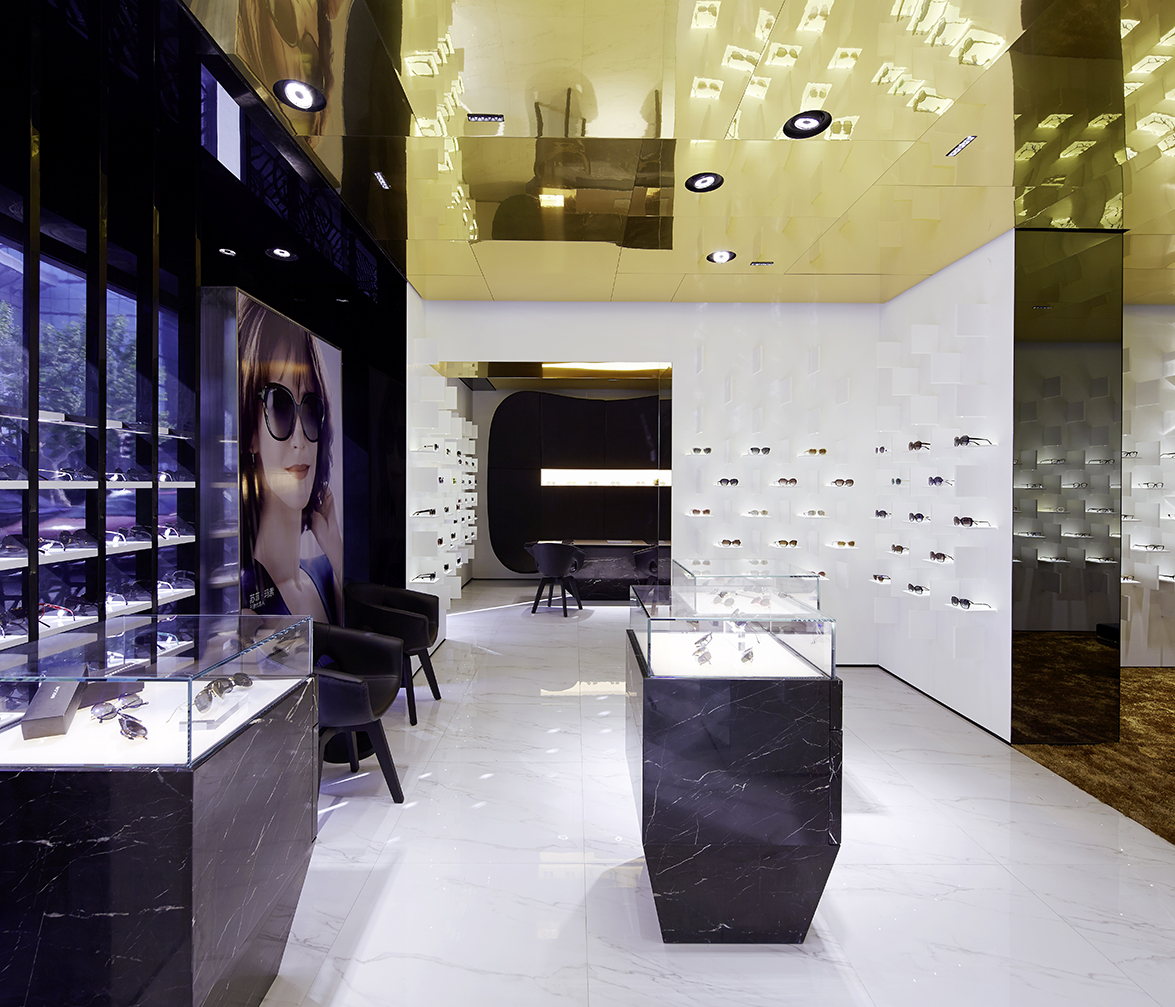 Bolon Eyewear Flagship store Shanghai by Ippolito Fleitz Group