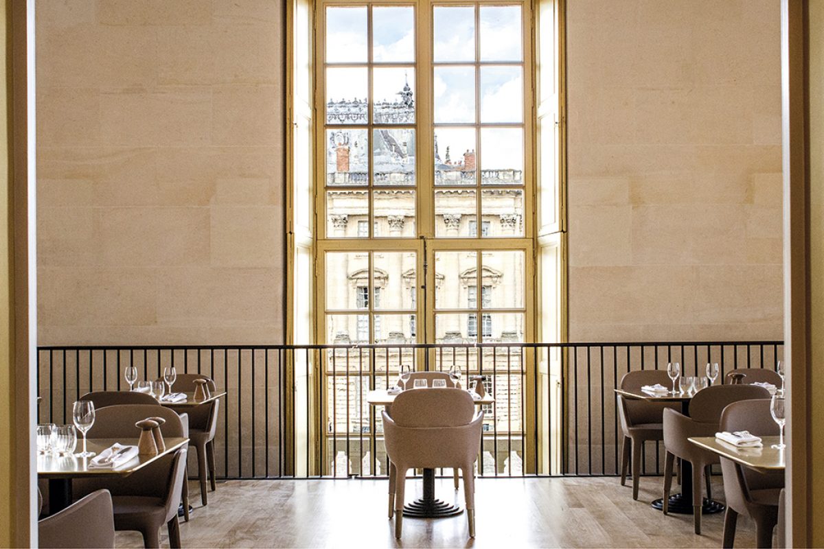 Case Studies: Pedrali brings a royal touch with the Ester armchair at the ore-Ducasse au chteau de Versailles restaurant
