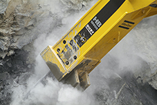 Atlas Copco HB 10000 in demolition application