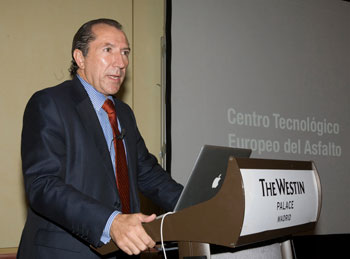 Juan Jos Potti, en su intervencin durante la presentacin del PTC.
