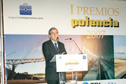D. Luis Armada Martínez Campos, Viceconsejero de Transportes e Infraestructuras de la Comunidad de Madrid, durante su discurso de clausura.