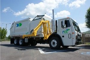 FCC truck used for waste collection in the US